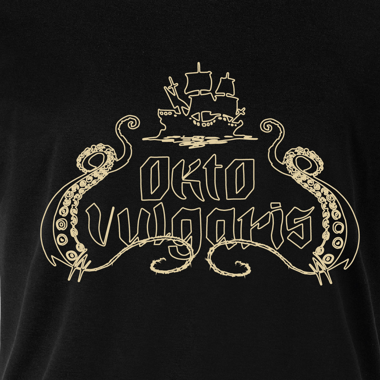T-Shirt "Okto Vulgaris Black" – Bild 2