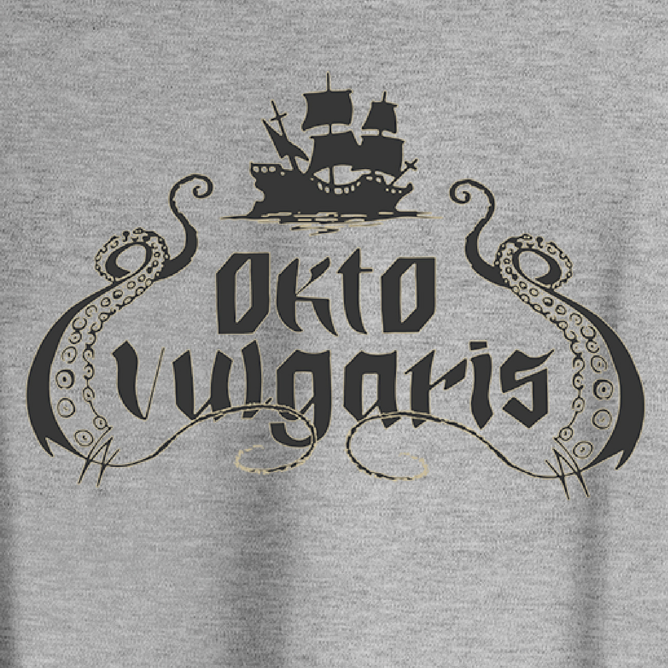 T-Shirt "Okto Vulgaris Grey" – Bild 2